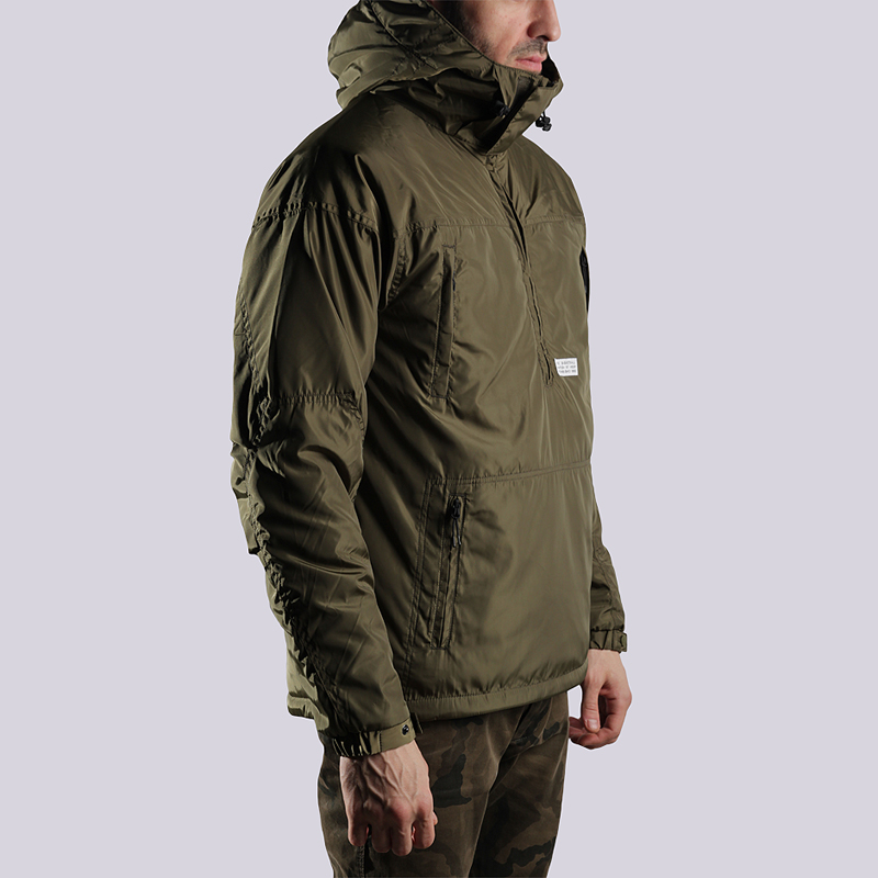 мужская оливковая куртка K1X Urban Hooded Halfzip MK3 1163-1200/3302 - цена, описание, фото 2